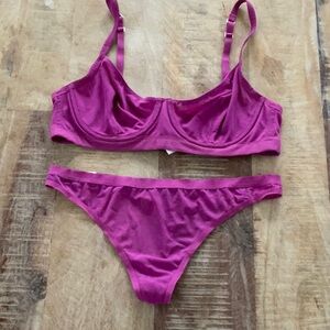 La Perla STUDIO by La Perla bra and thong set. 34 and Medium. New without tags.